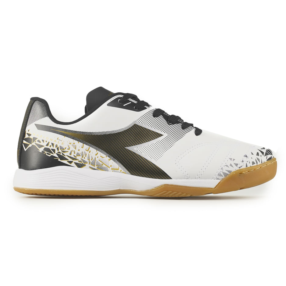 Diadora Tenis DFAF022-01 NAZIONALE ELITE FSA BrancoPretoDourado Sint -1-